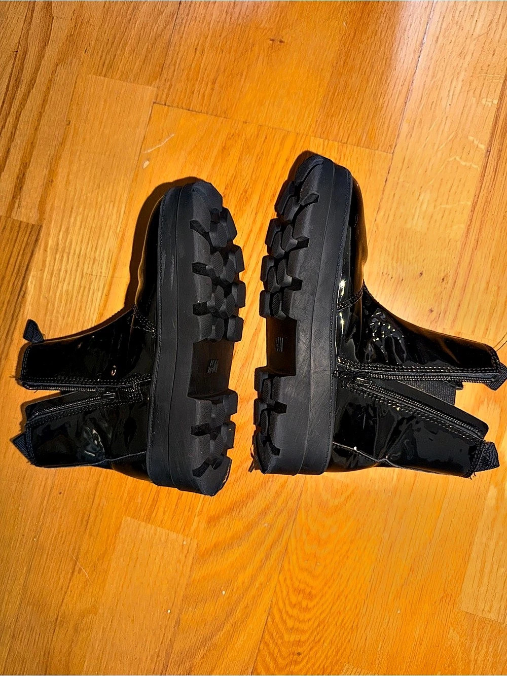H&M Black Ankle Boots EU 31 / US 13.5 C NWT
